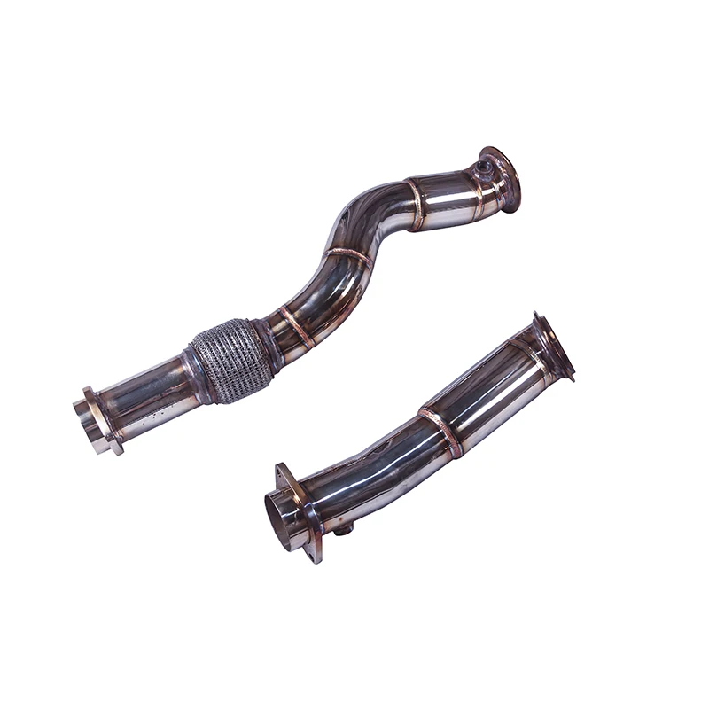 [Custom product] Suitable for BMW M2 M3 M4 3.0T G80 G82 G87 304 stainless steel Catless downpipe exhaust head