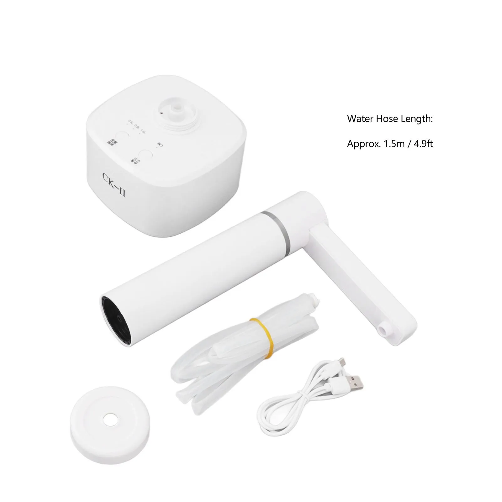 مضخة مياه كهربائية عالمية لشحن USB بطول 49 قدمًا، موزع زجاجات محمول للمنزل والسفر والتخييم #6