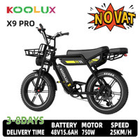 KOOLUX X9 Pro Adult  Electric Bicycle Men's E-City ebike City 750W 48V 31.2Ah Battery 20\