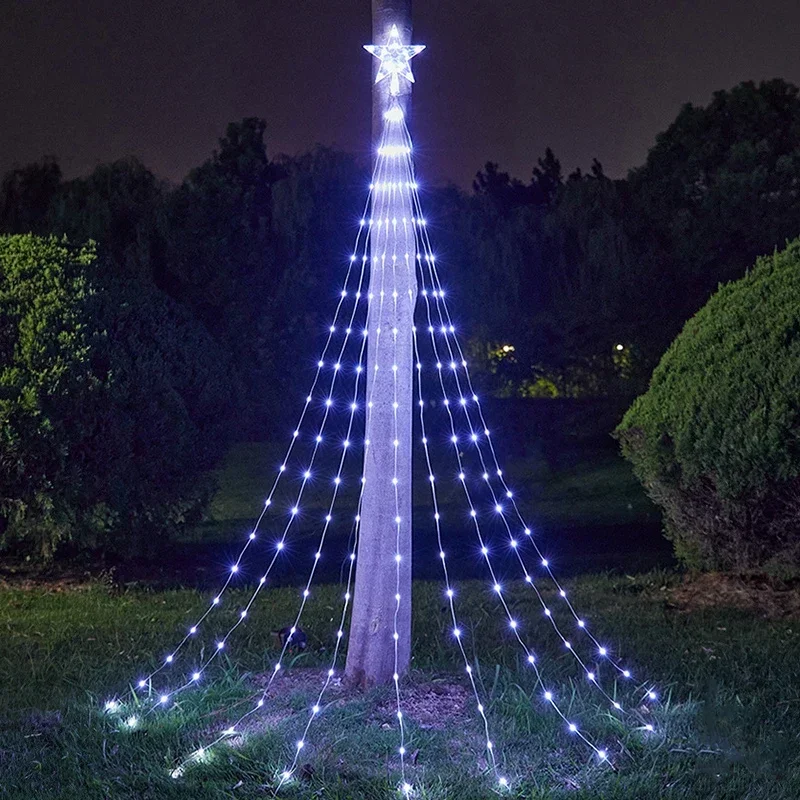 LED Christmas String Lights 2/3M USB Powered Fairy Lights with 8 Modes for Outdoor Garden Christmas Tree Party Decoration