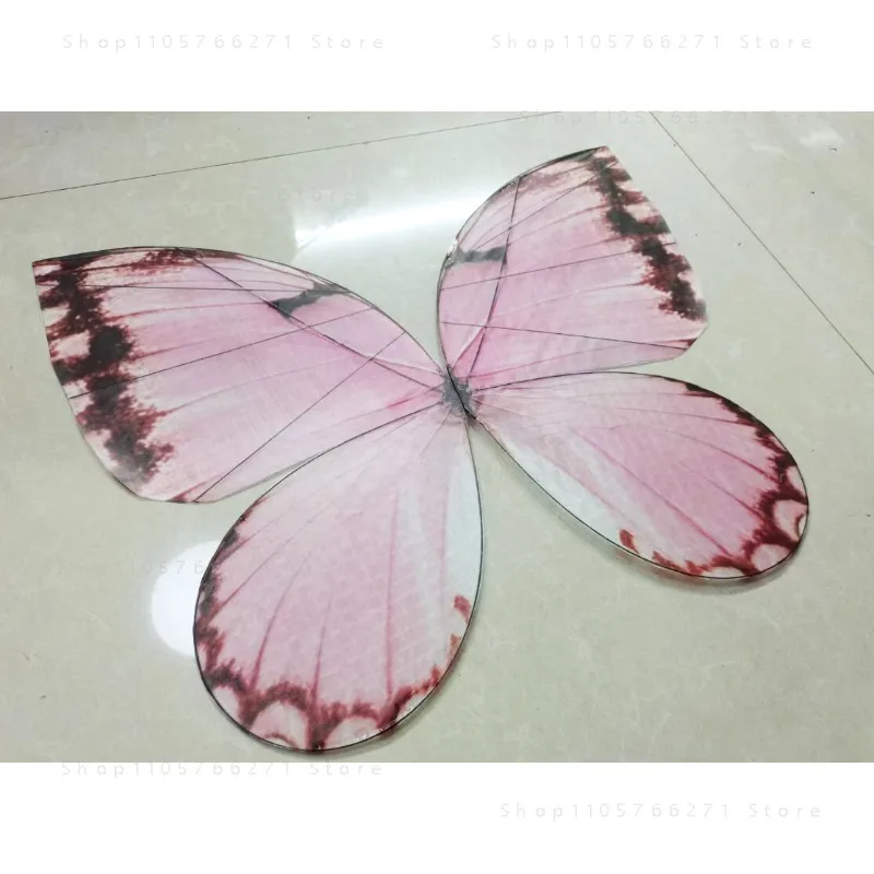 Remote control bionic butterfly commercial performance butterfly lights plus white lights full set to hand fly parachute