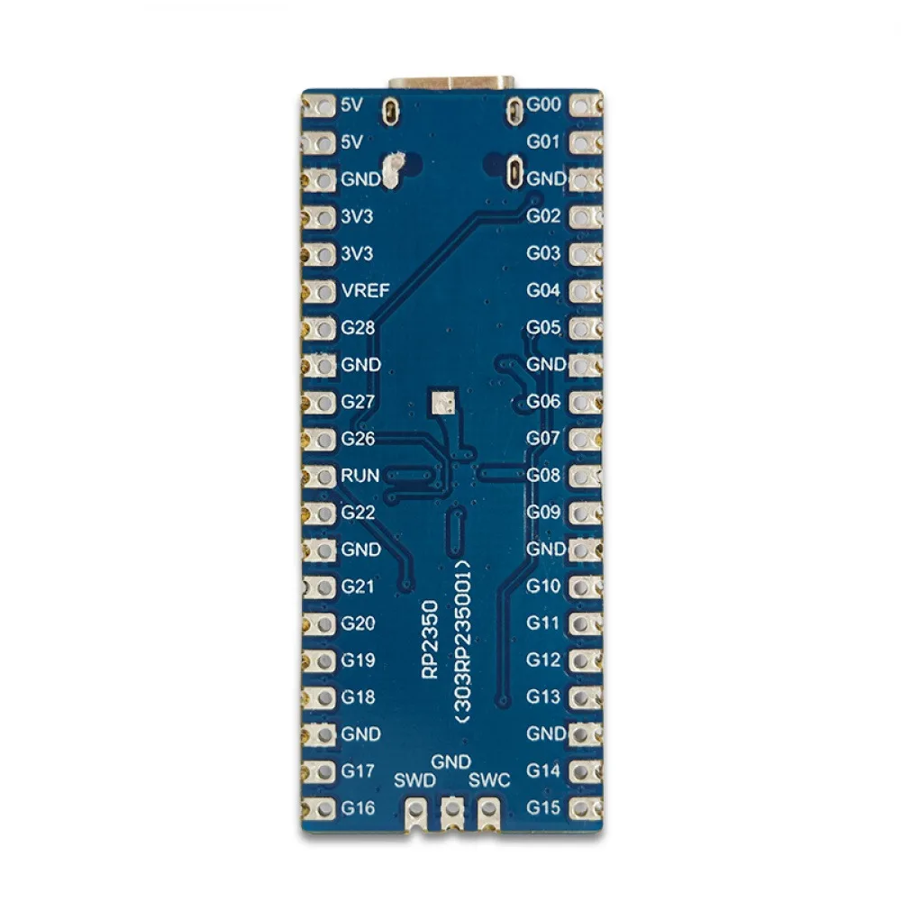 RP2350 Microcontroller Pico 2 Development Board for Raspberry Pi Type-C Interface with LED Indicator Light