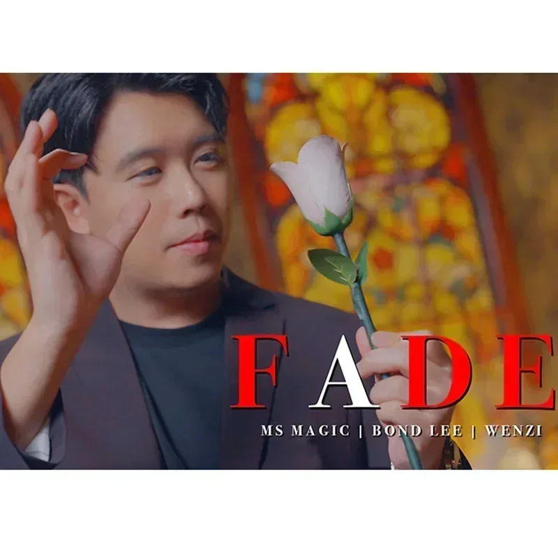 FADE by Bond Lee Stage Magic Trick Rose Red to White Gradual Color Change Magia Magie Magicians Prop Accessory Illusion Gimmick