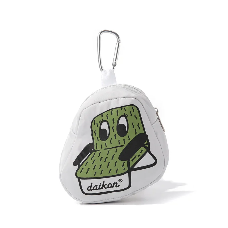 Creative Cartoon Coin Purse Mini Key Bag Hip-hop Hanging Bag Children Girls Zipper Girls Coin Wallet USB Cable Bag Key Wallets