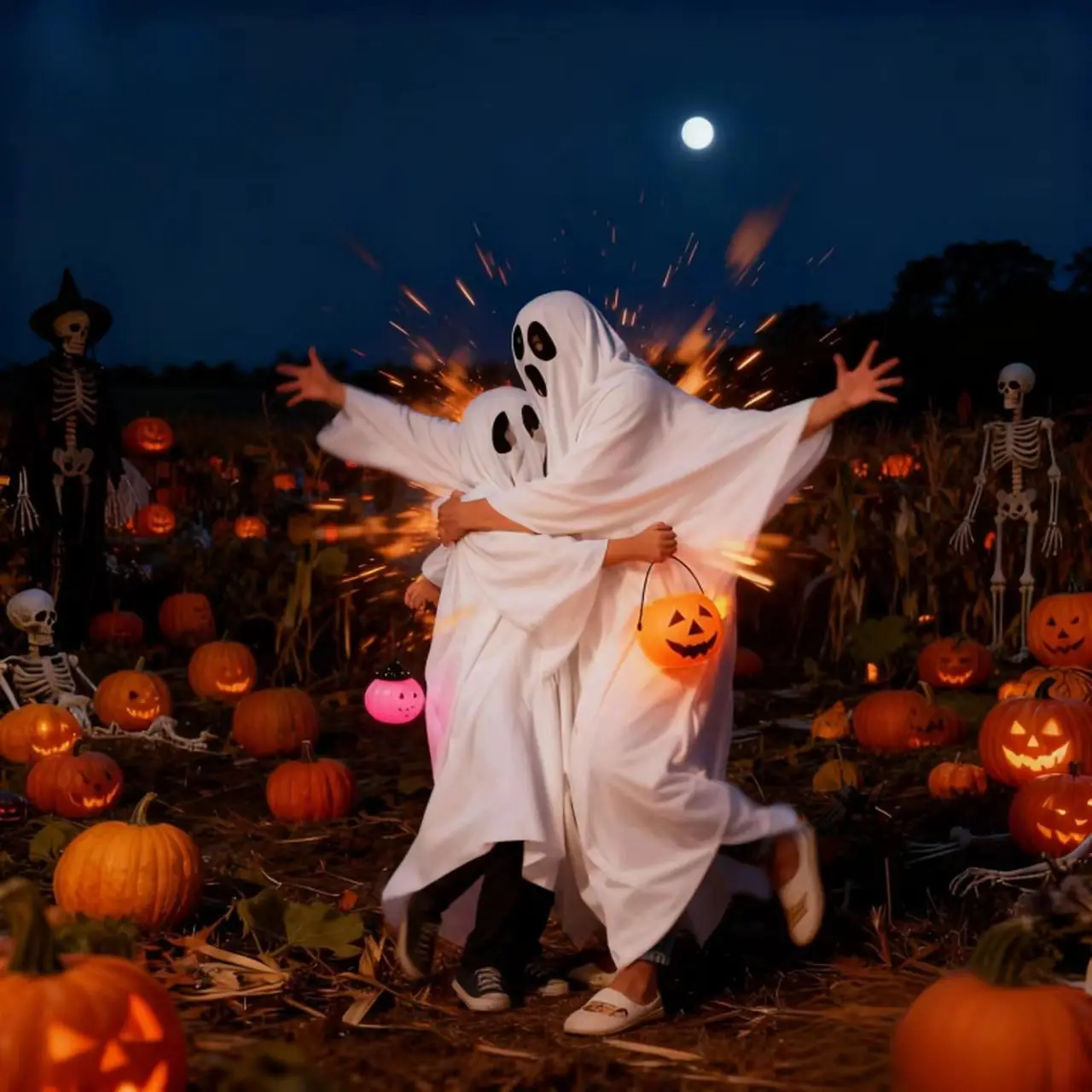 White Cape Cloak Halloween Cosplay Outfit for Adults Kids Masquerade Ball Themed Party Role Play Costume