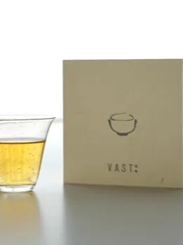 

VAST Starry Glass Public Cup Large Capaci Portable Heat Resistant Simple Design Home Use Tea Serving Tool
