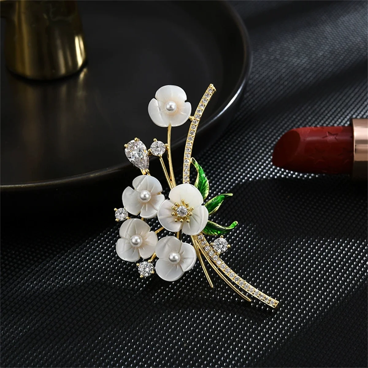 1 قطعة بروش زهرة رائعة عصرية حلوة رومانسية دبوس الكورية مجوهرات إبداعية اكسسوارات مهرجان الحفلات الديكور هدية
