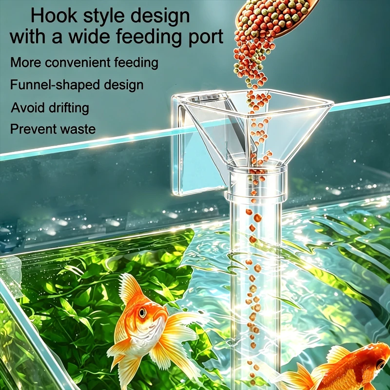 Acrylic Aquarium Fish Feeder T - đánh giá và giá Aquarium Fish Price