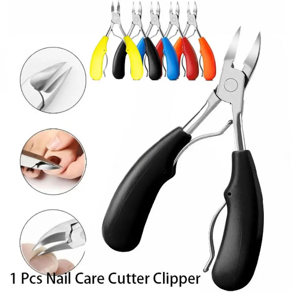 Steel Spring Edge Cutter Manicure Tool Nail Art Care Nail Clipper Nail Cuticle Nippers Scissor Nail Cutter Callus Shavers