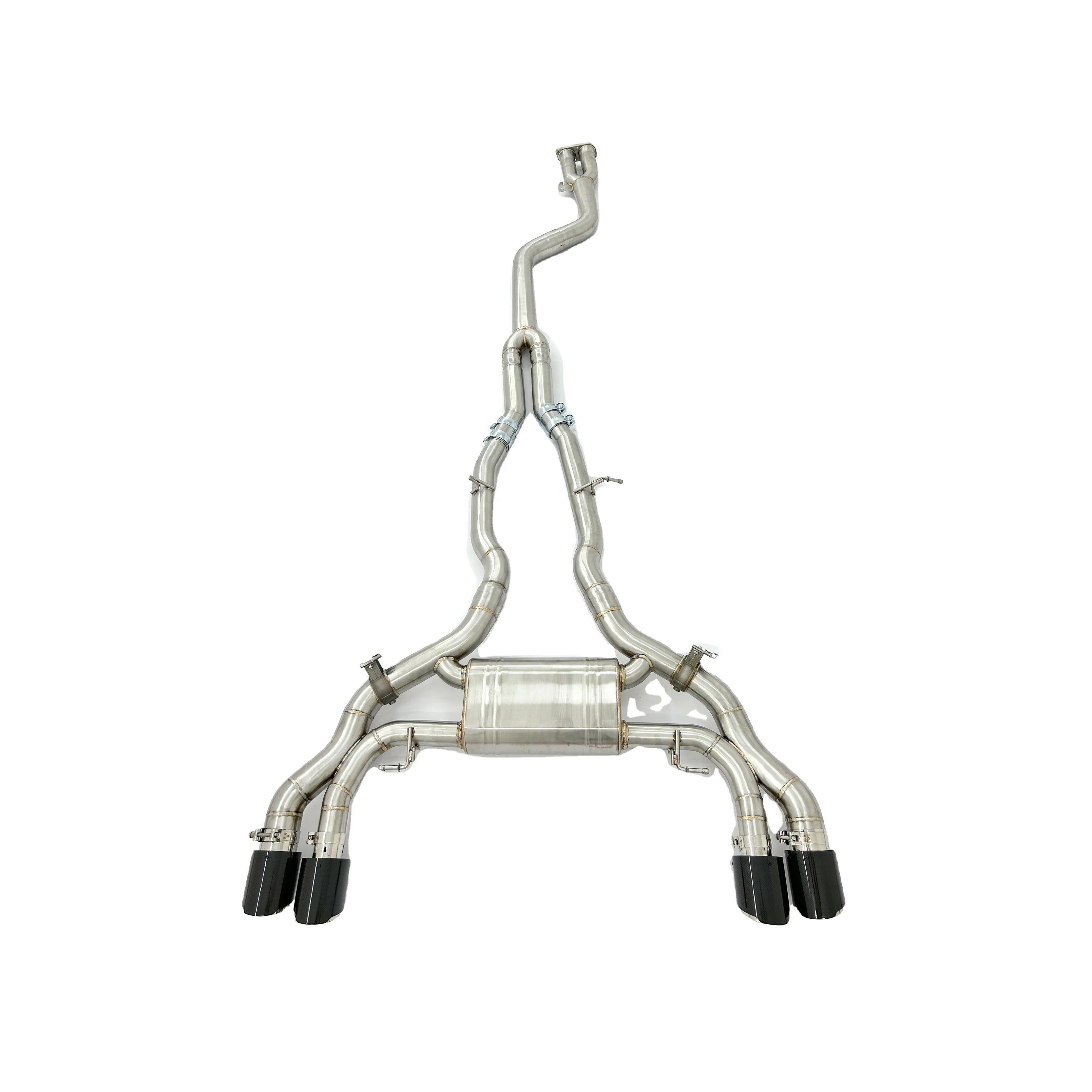 

ODM CSZ 3.5" Exhaust System Midpipe for S58 X3M F97/X4M F98 3.0T 2018-2023 Exhaust Pipe Match OEM Valve