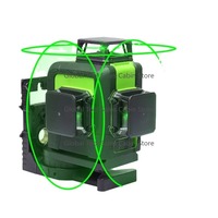 3D Green Beam Auto Laser Level Cross Line Self Leveling Laser Level
