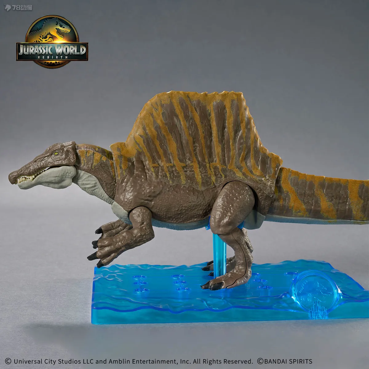 

BANDAI Original JURASSIC Anime Figures Assembled Model Movable Joints High Quality Collectible Toys