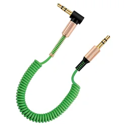 Cable de Audio macho a macho para coche, conector auxiliar de 3,5mm para auriculares JBL, iPhone 6, Samsung s8, Xiaomi y huawei