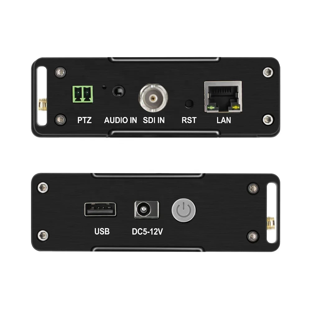 UNISHEEN IP Rtmps Live Streaming H.265 264 IPTV Obs Vmix Wirecast PELCO PTZ 3G SDI NDI HX SRT Video Capture Card Box Encoder view 2