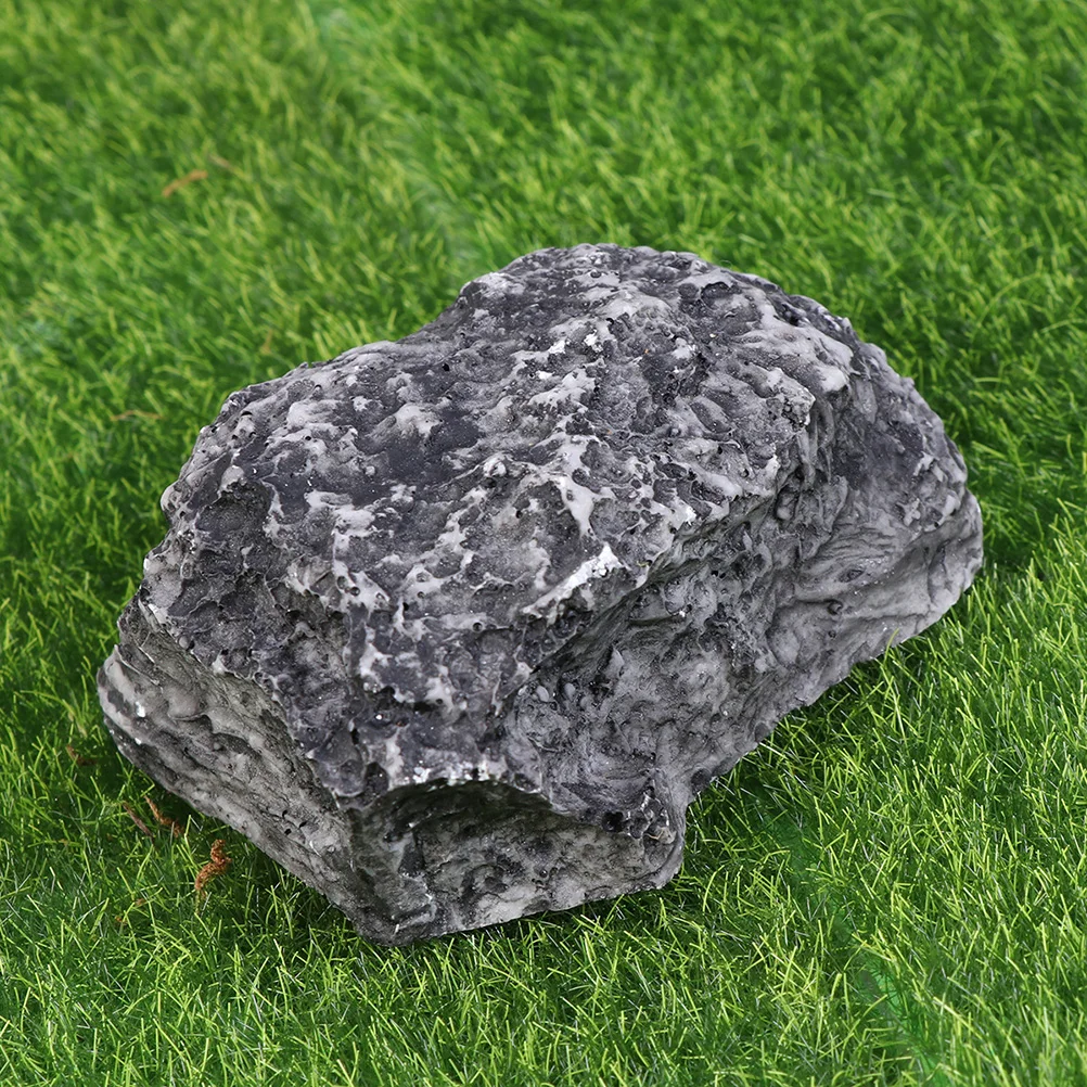 3 uds llavero de piedra de simulación caja de llaves oculta caja de almacenamiento de llaves de piedra de resina ocultador de llaves de piedra Artificial