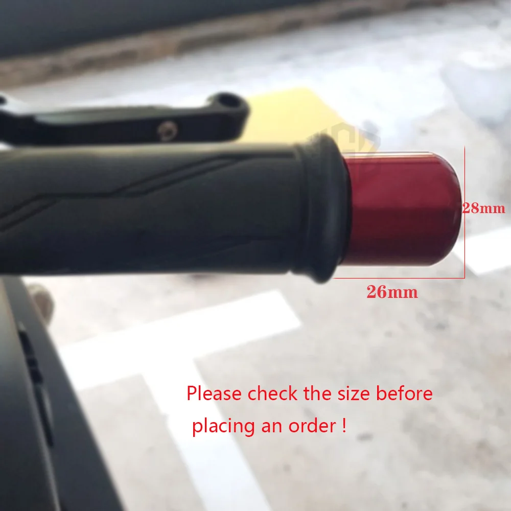 22mm Motorcycle CNC Handlebar Bar Ends Grips Plug Balance Slider for Piaggio Beverly 300 Medley Liberty Zip 50 150 125 view 2
