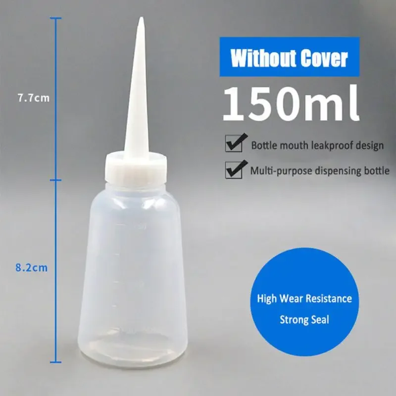 Plastic Precision Tip Applicator Bottles Needle Tip Squeeze Bottles for Craft Glue Alcohol Ink Dispensing Container Precision