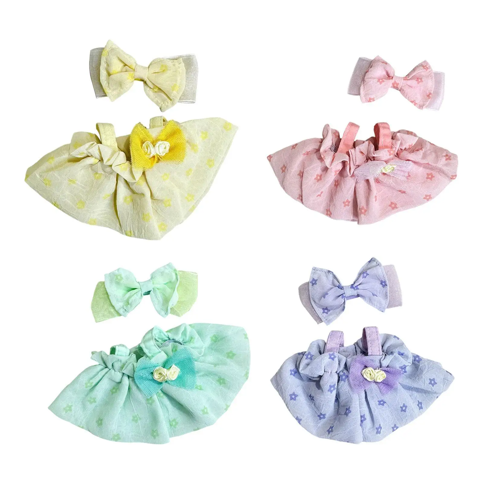 Gonna con bretelle per bambola di pezza Vesti costumi Abbigliamento, Fai finta di giocare con le tue bambole Gonna con tutore per bambola da 7,87 pollici