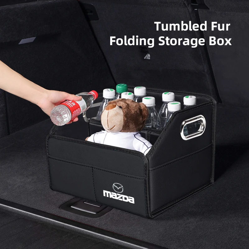 Car Trunk Storage Box Camping Travel Tidying Organizer Bag For Mazda 2 3 6 5 Atenza CX3 CX5 MX5 CX7 Axela CX30 CX90 CX60 CX50 MX