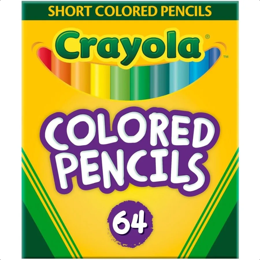 

Mini Colored Pencils Colors may vary Coloring plies for 64 Count Gift