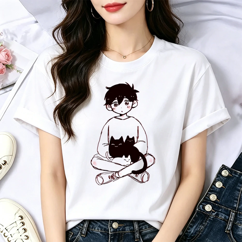 Omori top tees girl gyaru japanese funny cheap 80s t-shirt party dollette funny