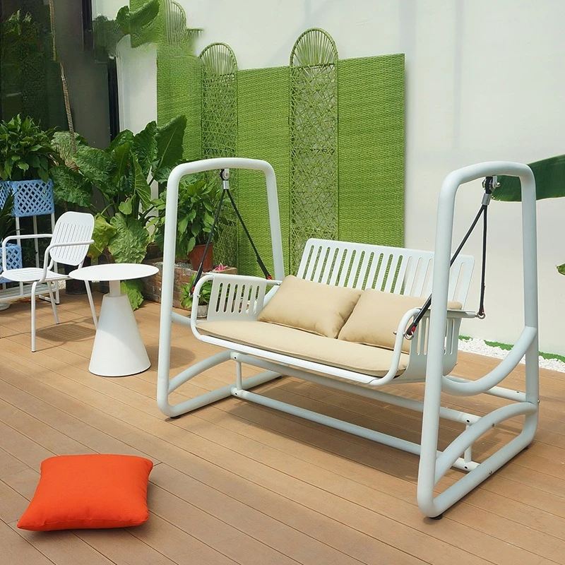 Качели для отдыха на открытом воздухе, на балконе, в помещении и на открытом воздухе, вилла, садовое кресло-качалка, кресло-качалка для проживания в семье