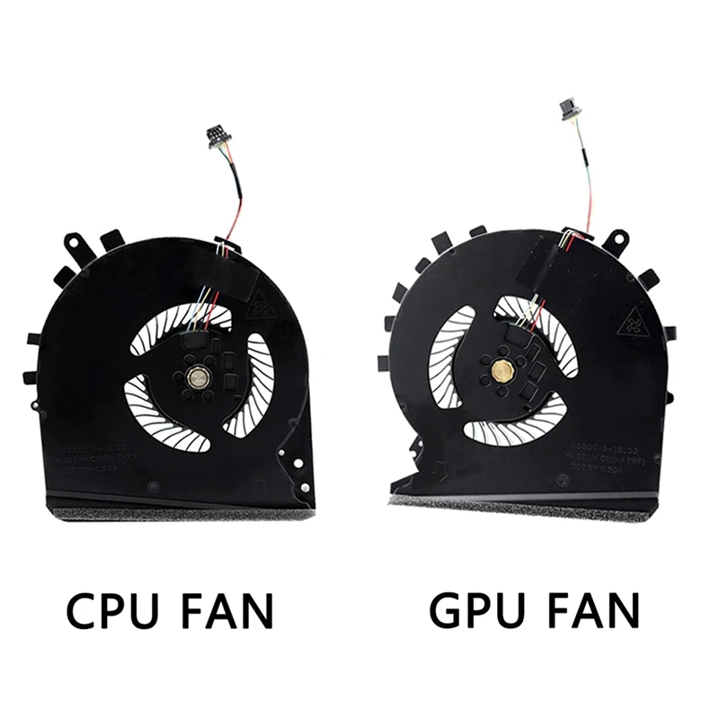 CPU + GPU Cooling Fan Replacement Accessories For HP Pavilion Gaming 15-DK 15-DK0068WM L57170-001 Laptop Cooling Fan