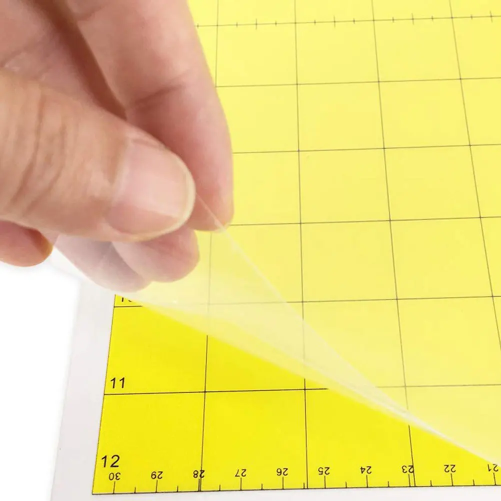 5 قطعة 12 بوصة قطع حصيرة الذاتي شفاء عدم الانزلاق للحرف اليدوية اللحف الهندسة مقياس قطع الراسمة الحصير صنع منصات #6