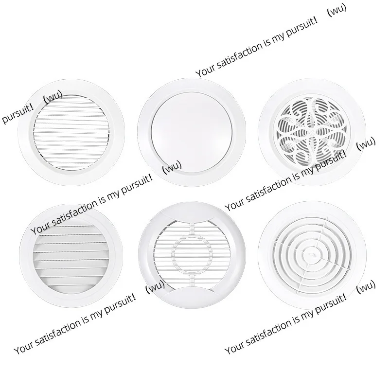 Fuera de tendencia ABS nueva tendencia Volumen de aire ajustable universal Persiana oblicua Ventilación interior Sistema de aire fresco Puerto de escape