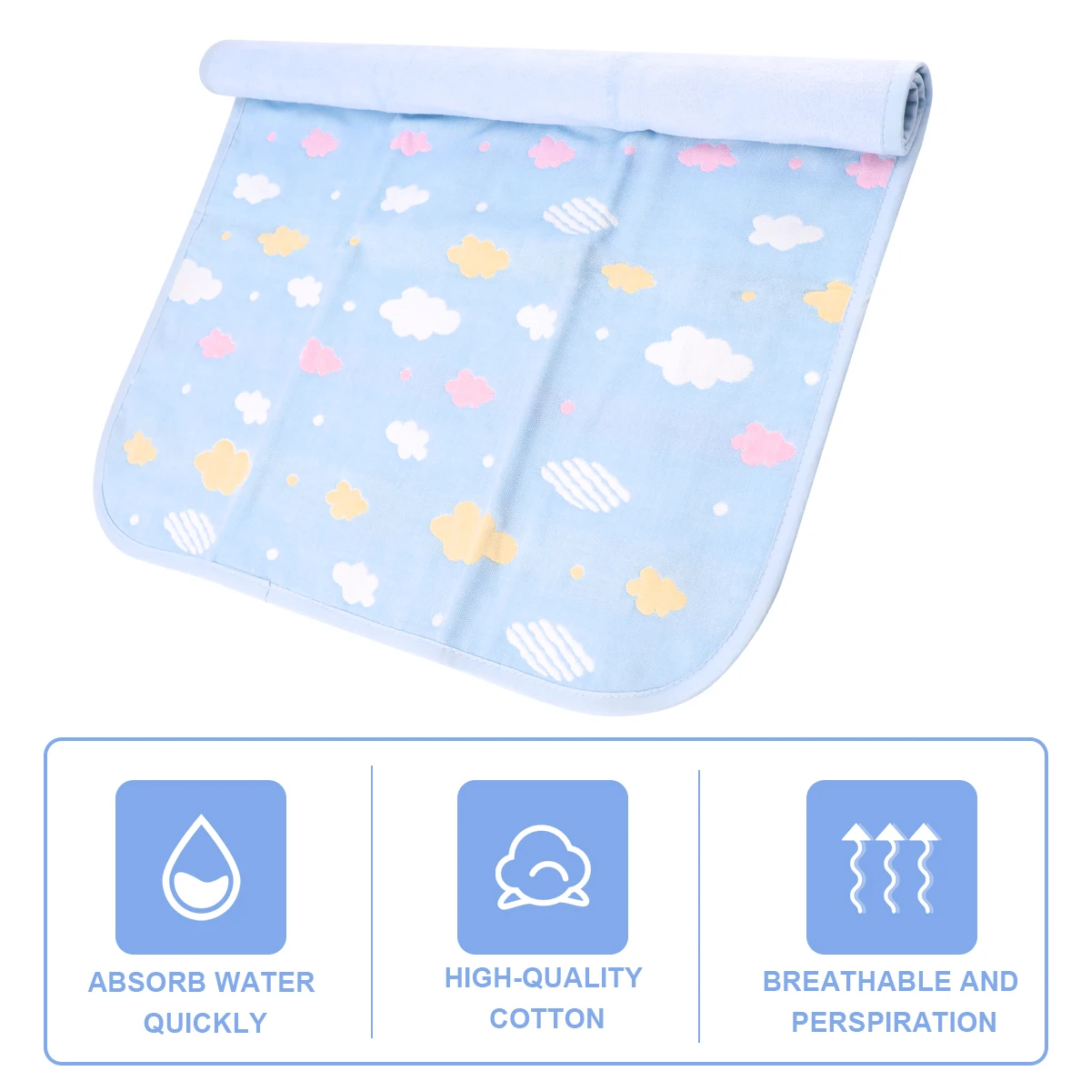 

Portable Mini Crib Mattress Waterproof Baby Bed Pad Infants Changing Mat Standard Size Foldable Travel Pattern