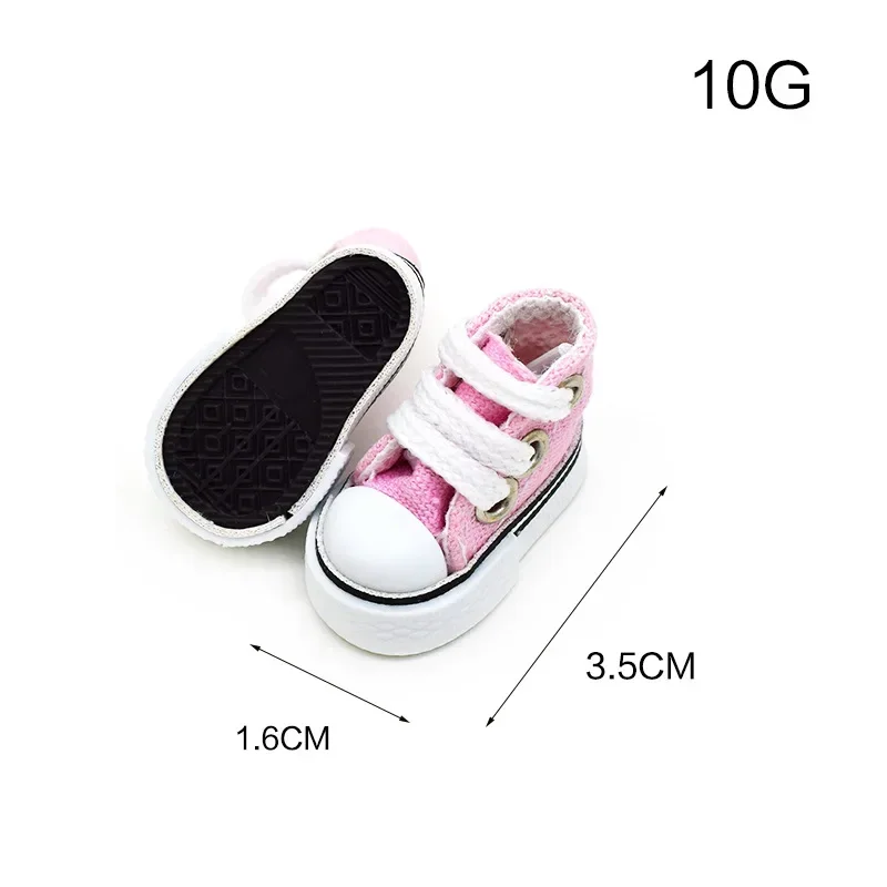 3.5CM Length Blythe Doll Shoes 10cm Doll shoes Canvas Shoes  Doll Accessories Change Dress Game Playing House Gift Toys