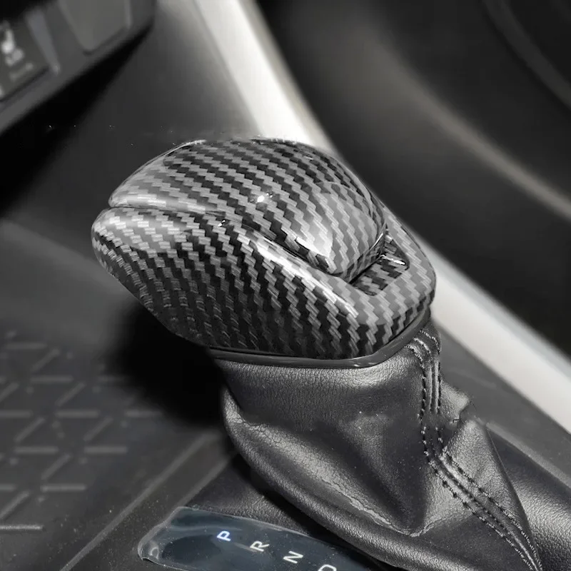 

ABS Gear Head Decorative Cover Gear Shifter Knob Modification Handle For Toyata RAV4 Willanda Highlander Car Inner Accessories