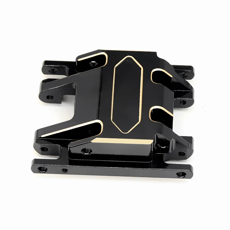 57g/66g RC Ottone Piastra Paramotore In Ottone di Alta Qualità Base del Cambio Centrale Base del Cambio per 1/18 TRX4M RC Auto parti di aggiornamento