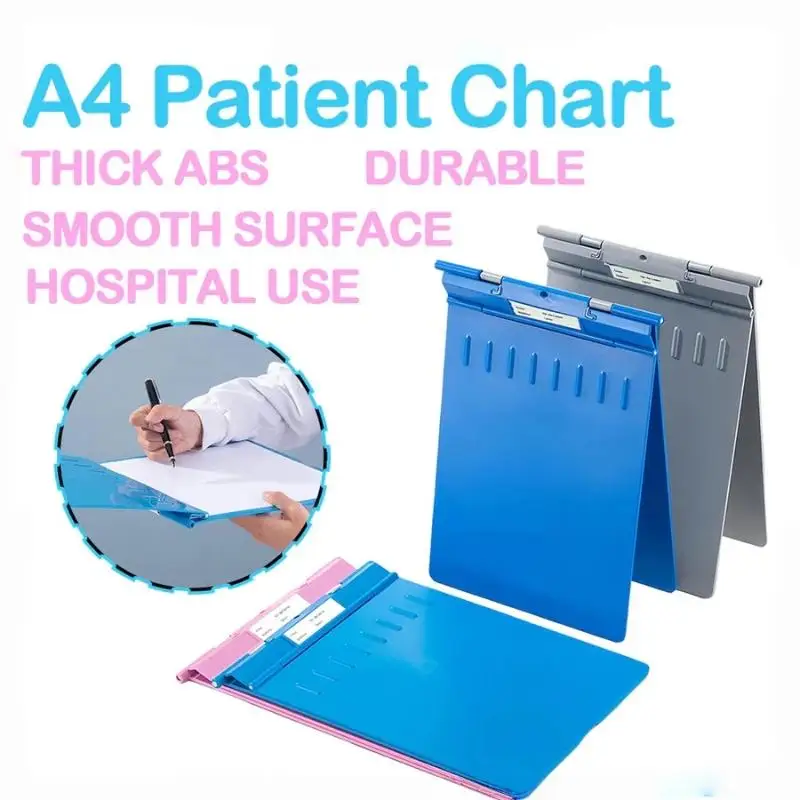 Thickened Patient Chart Splint ABS  Record Folder Patient  Chart File Folder Lightweight Practical Folding File
