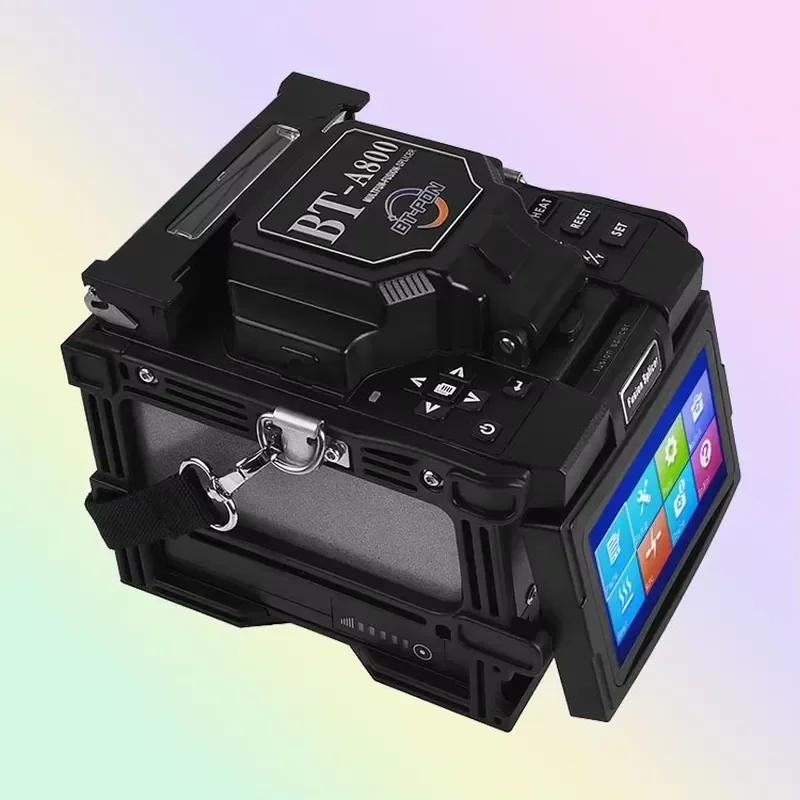 btpon BT-A800 maquina fusion cera de soja ftth optical fiber splicer automatic ac net splicing machine