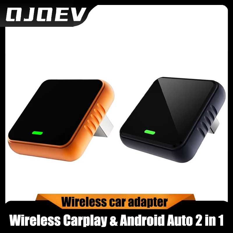 

Беспроводной адаптер CarPlay, умное подключение, оригинальный блок управления для автомобиля, совместим с Apple и Android.