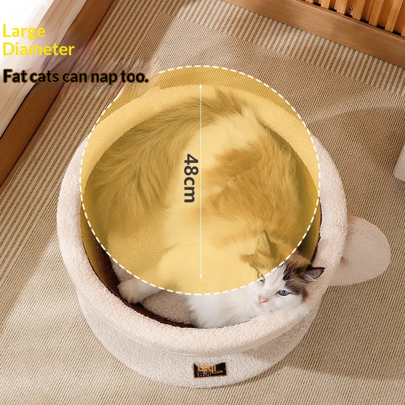All-sisal Woven Cat Scratch Nest, Non-shedding Round Cat Scratching Bowl, Anti-scratch Sofa Pet Supplies for Cats