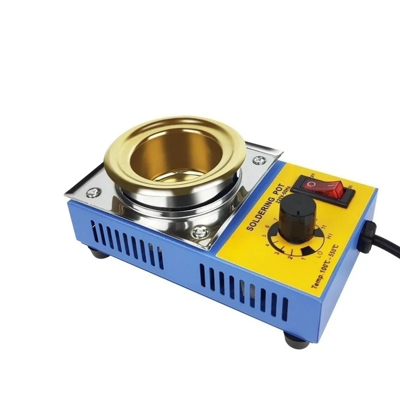 150w350w desktop lead-free titanium plating tin furnace constant temperature small tin furnace tin pot