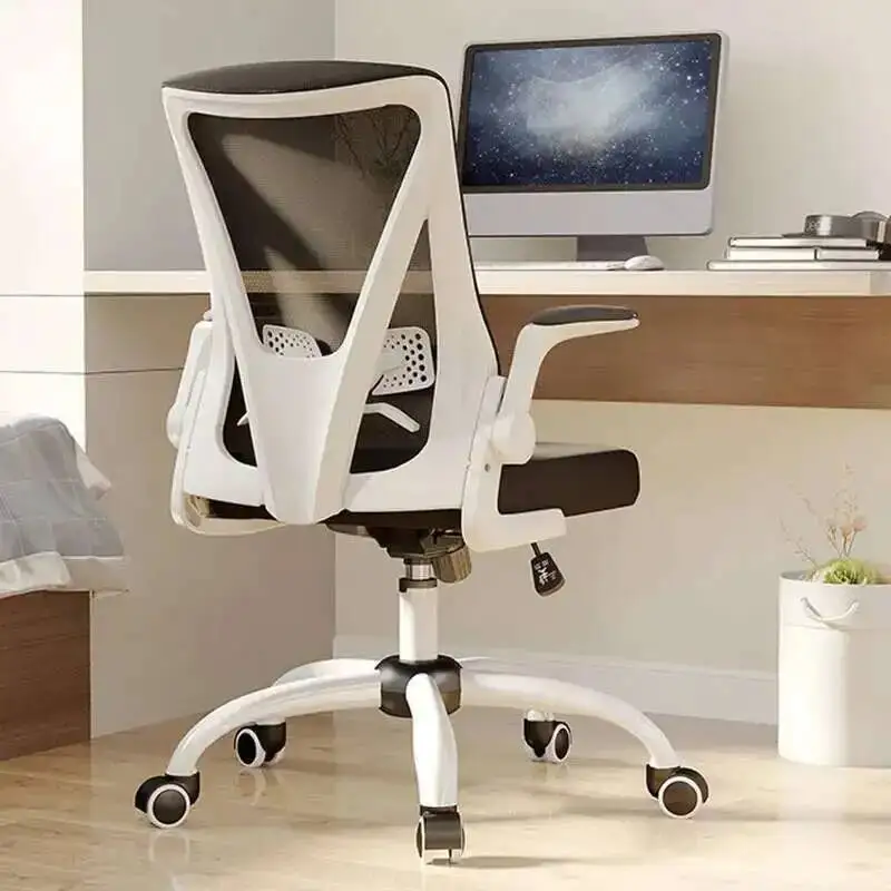 

Designer Office Chair Pillow White Desk Support Comfy Floor Office Chair Nordic Ergonomic High Back Silla Escritorio Furniture