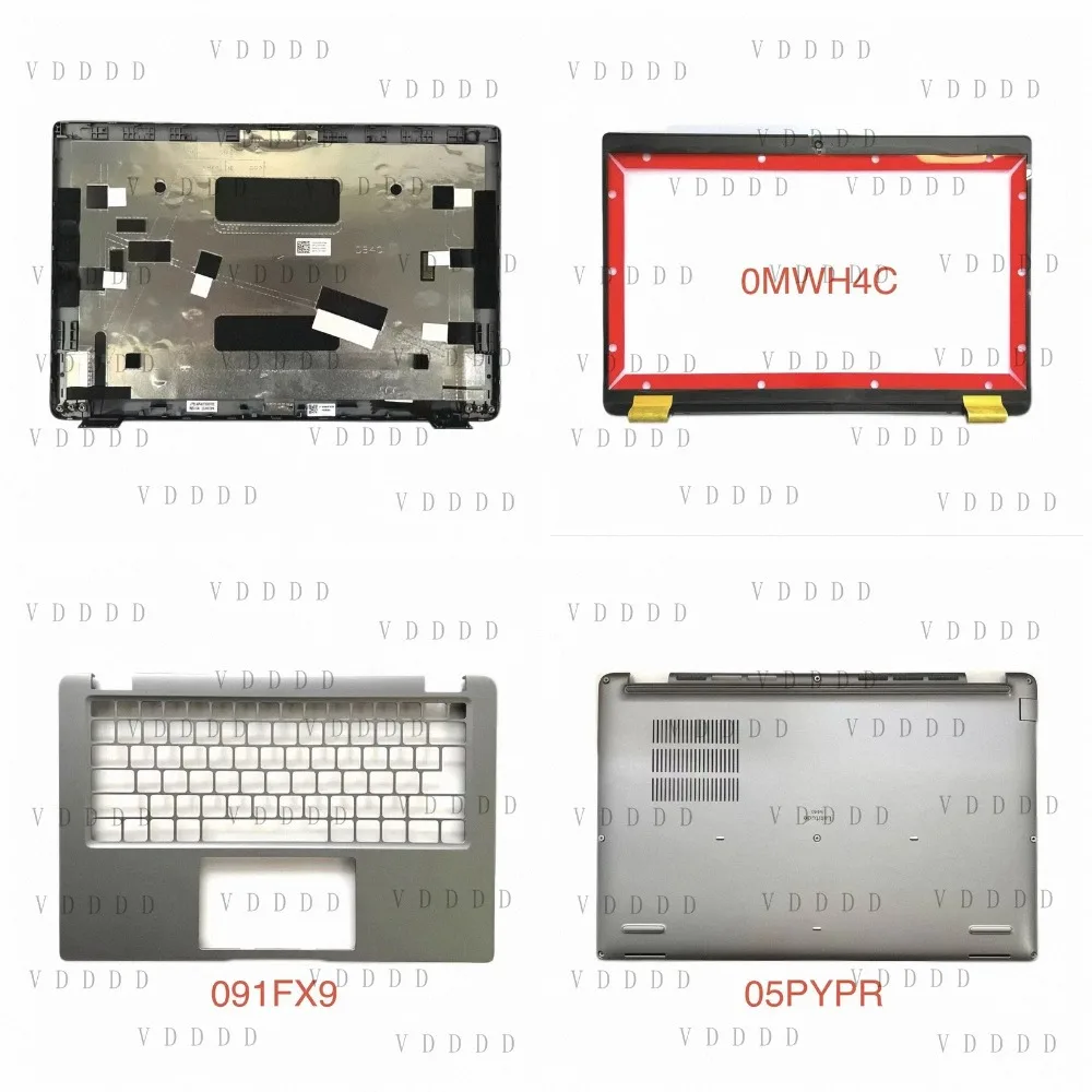 L... New for Dell Latitude 5440 E5440 LCD Back Cover+Bezel+Hinges/Palmrest/Bottom case