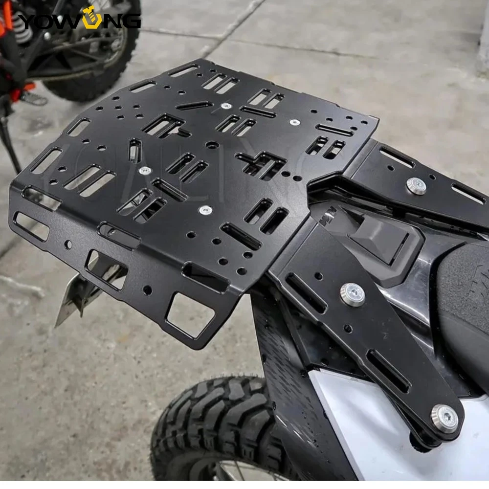 

For 690 Enduro R SMC-R 2008-2018 690Enduro 690SMCR Motorcycle Roll Tool Bag Strap Bracket Luggage Carrier Pannier Cargo Rack