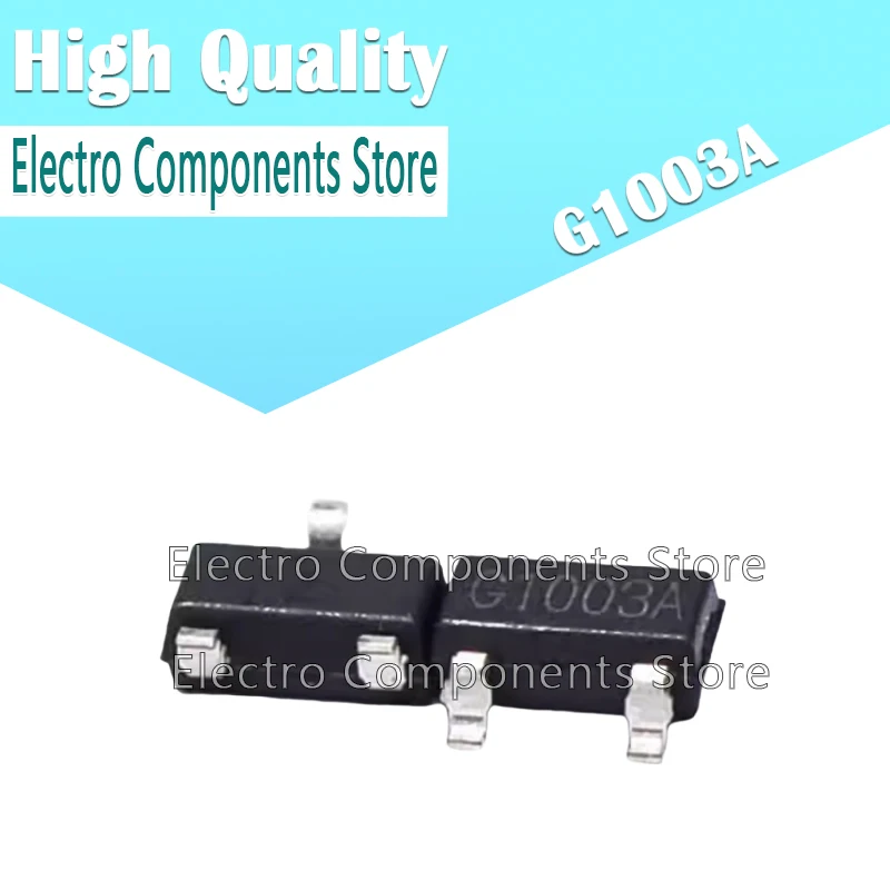 10PCS G1003A MOS Tube SOT-23 N-Channel Trench MOSFET