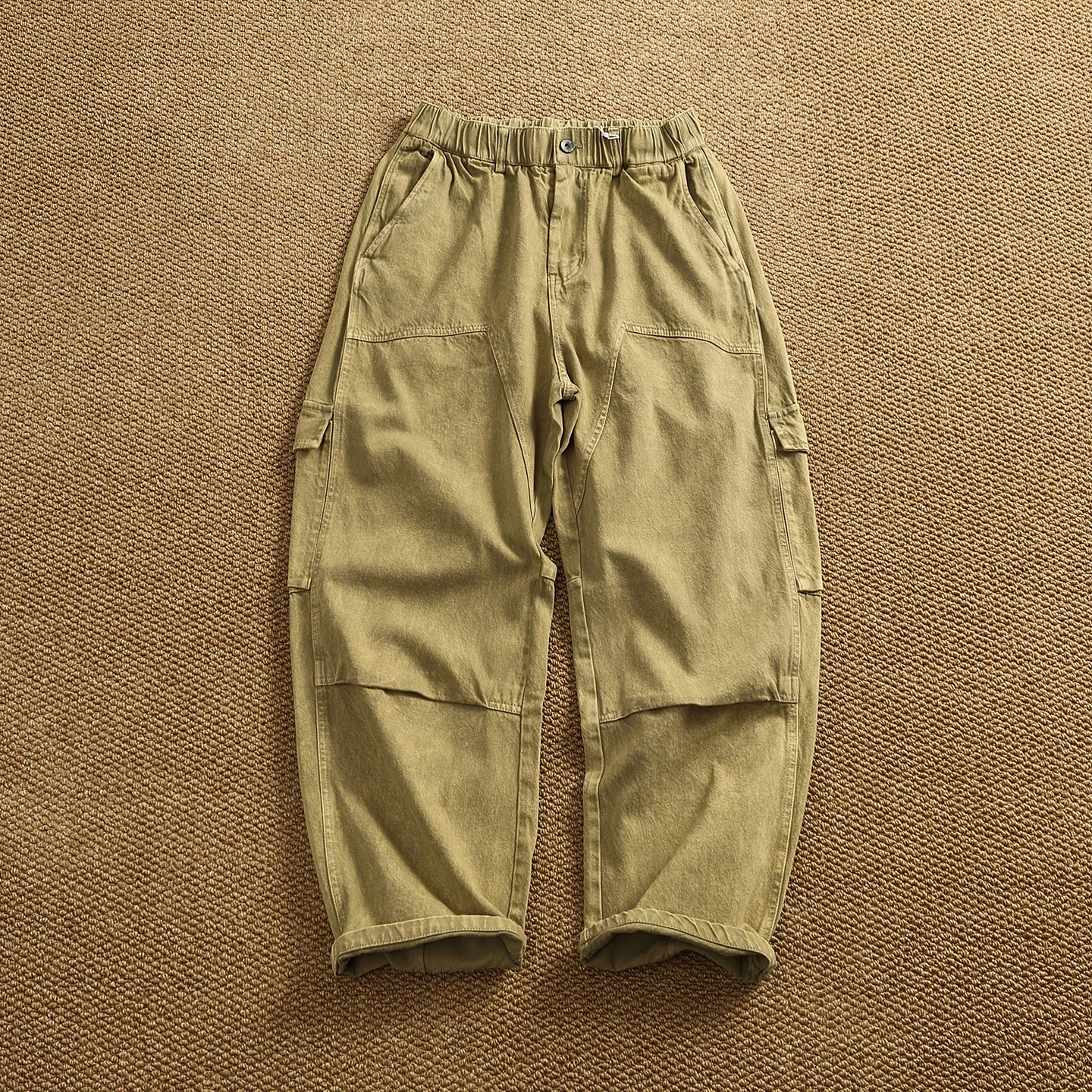 

Осенне-зимние тяжелые новые стильные потертые американские комбинезоны в стиле ретро, мужские свободные повседневные брюки