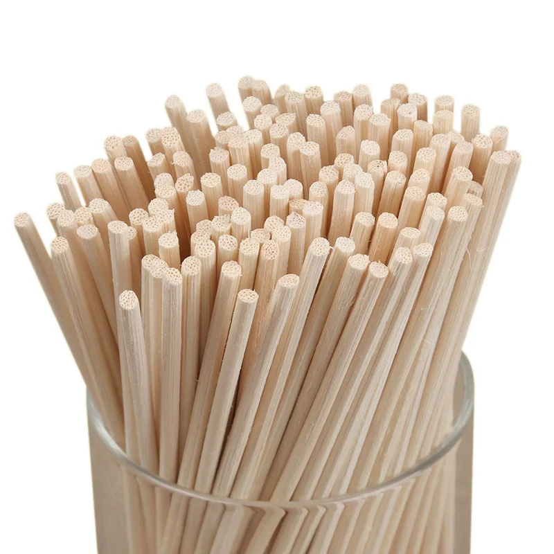 50Pcs 10/19/22/24/30/35/40ซม.หวายธรรมชาติ Reed diffuser น้ำหอม Reed Sticks เติมเงิน Sticks