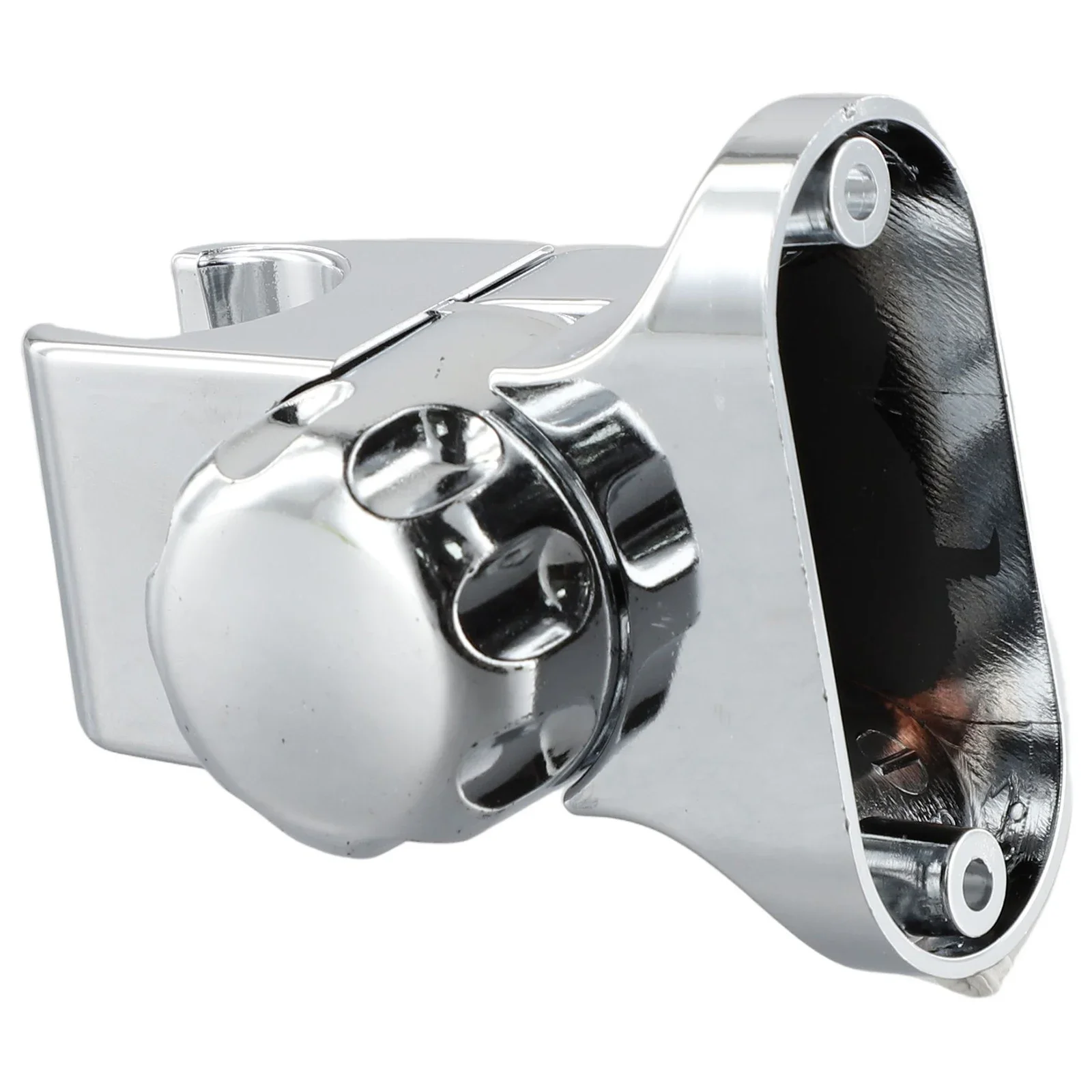 Adjustable Perforated Shower Pedestal Mount Shower Head Bracket Stand Shower Head Base Bathroom Bracket Fitting Part