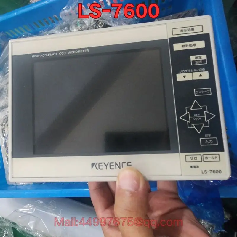

Second-hand LS-7600 high-precision CCD measuring instrument function test is normal