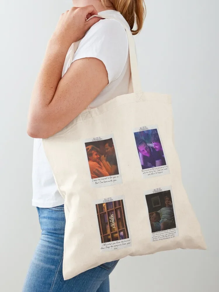 All Of Us Strangers Sticker Set / T Shirt Tote Bag custom canvas bag female bag