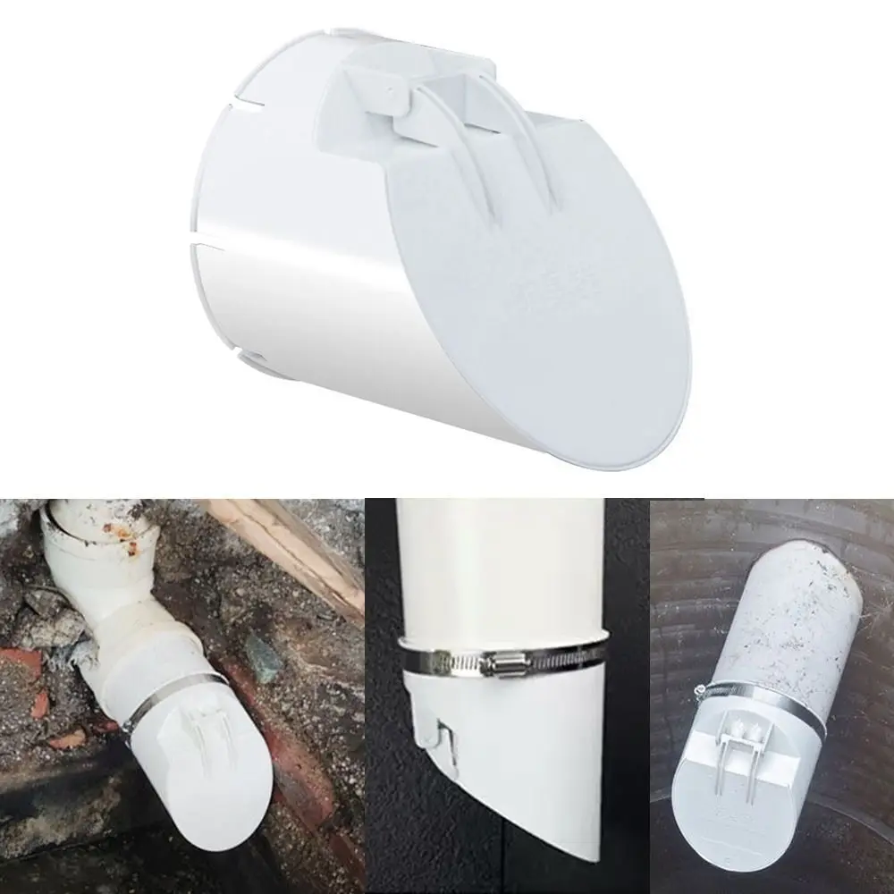 50-110mm Rain Pipe Cap Insect-proof Roof Cover Drainage Pipe Floor Drains Strainer Plug Outdoor Balcony Bathroom Accessories