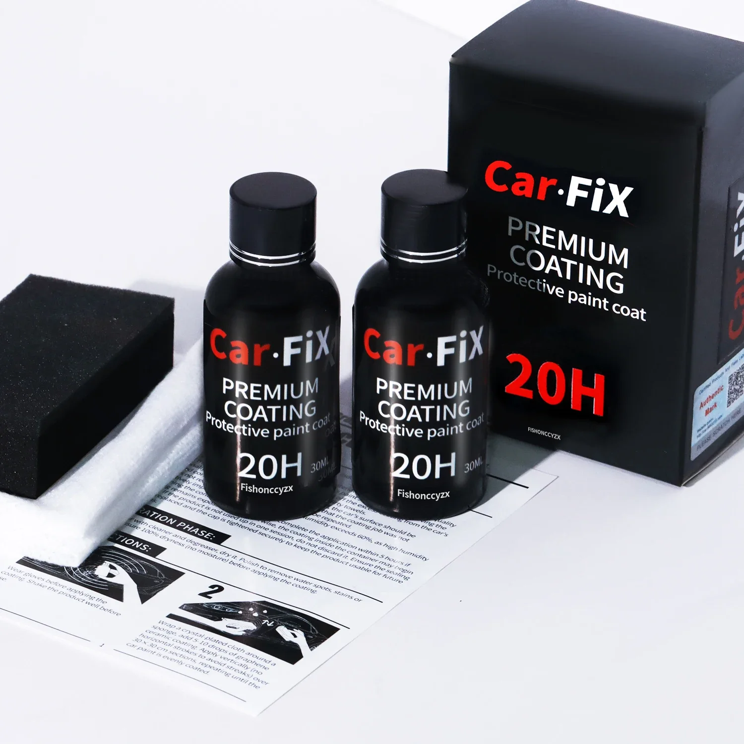 

2 шт., 20 часов, керамика для автомобильного полировки, жидкое керамическое покрытие, гидрофобное стеклянное покрытие, краска, защитная фольга, уход за защитой от царапин, авто воск