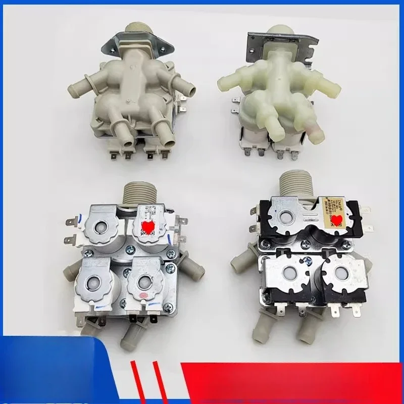 1 pièce adaptée à la machine à laver LG AJU75412402/13 DC une entrée quatre vanne d'entrée 5521ER1002M électrovanne DC12V